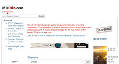 Desktop Screenshot of miribiz.com